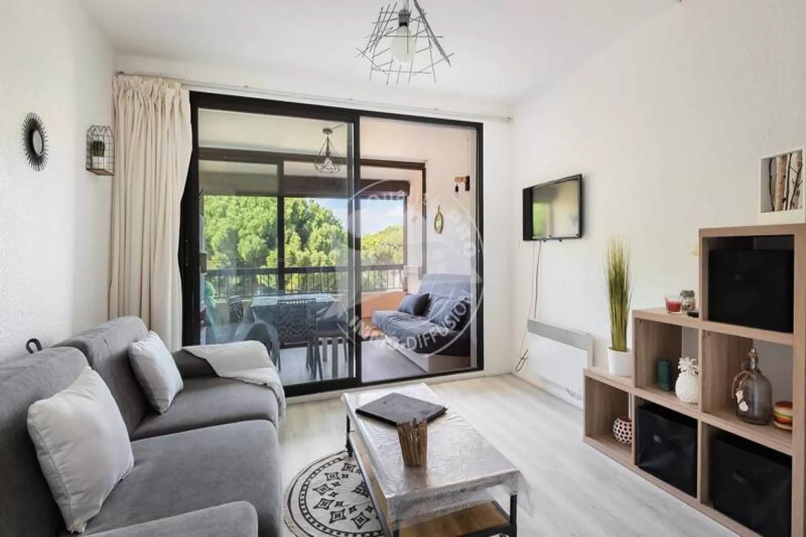 Résidence Le Triangle De La Baronnie-Woonkamer