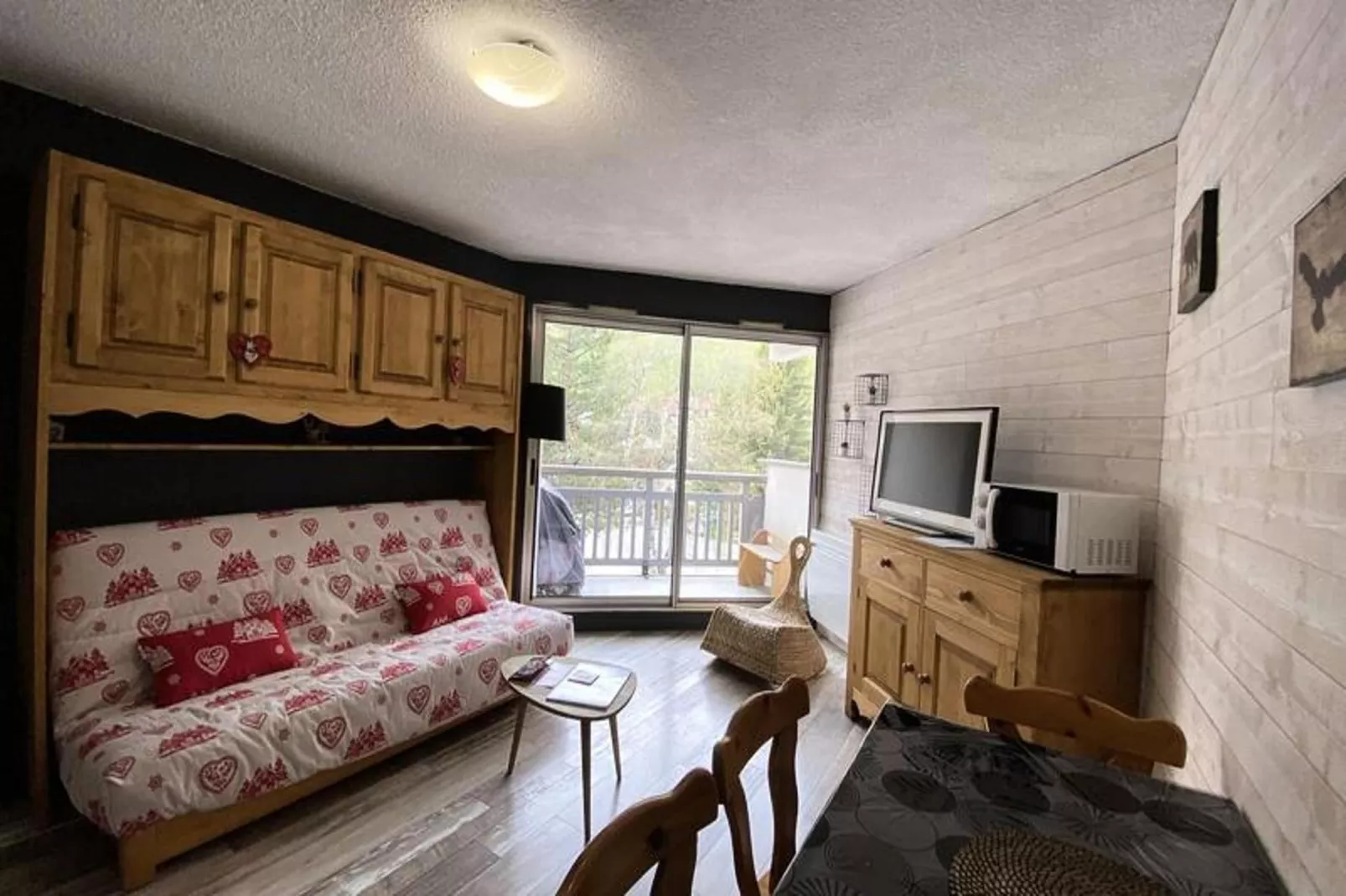 Résidence Kandahar-Woonkamer