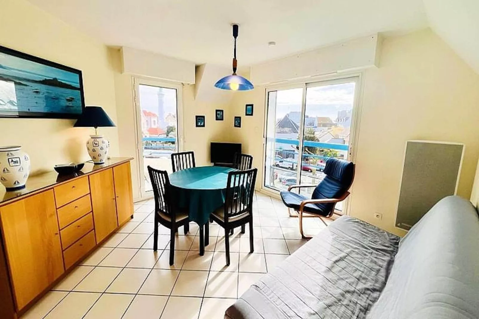 Résidence Hauts Port Maria-Woonkamer