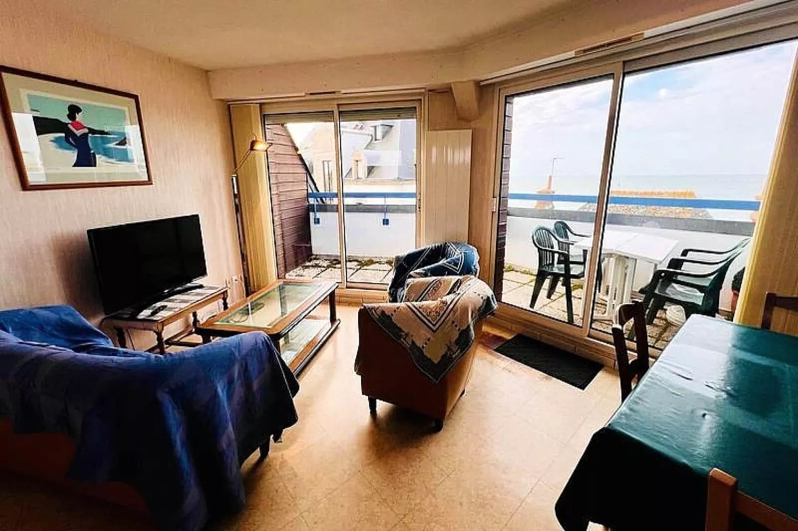 Résidence Hauts Port Maria-Woonkamer