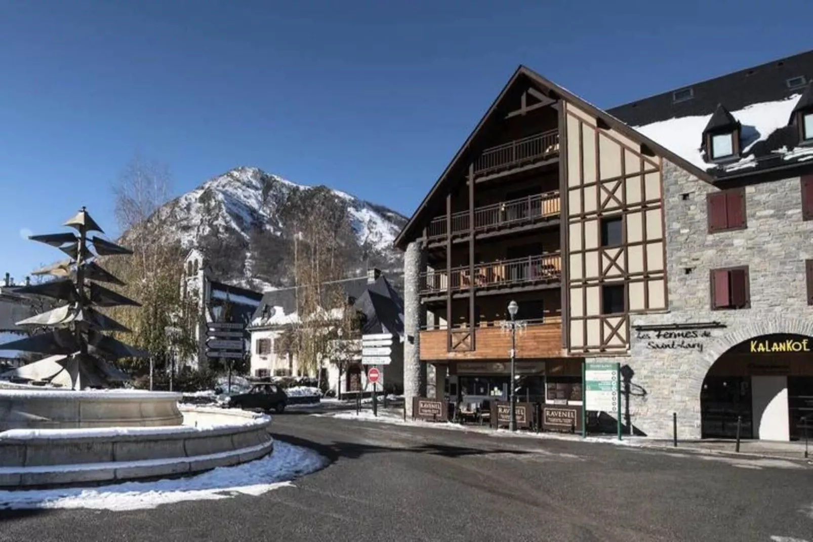 Résidence Les Fermes De Saint-Exterieur winter