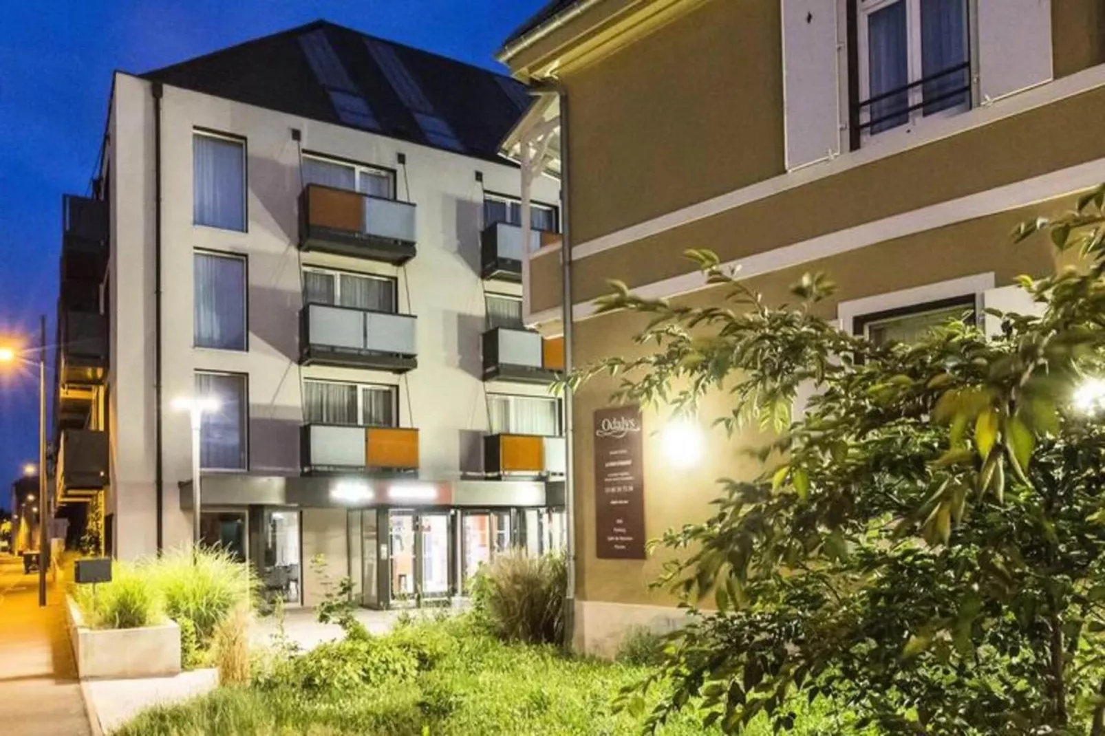 Appart'hôtel Odalys La Rose d'Argent-Buitenkant zomer