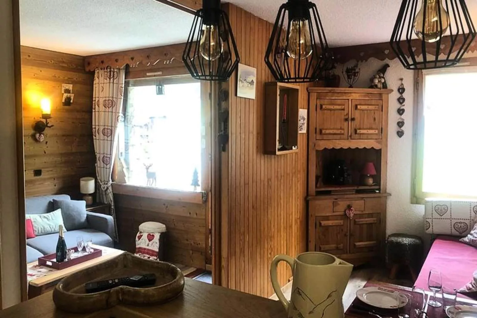 Résidence Prariond-Woonkamer