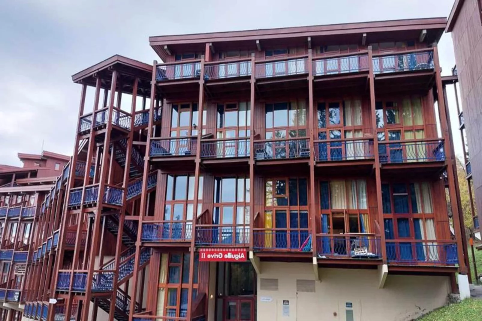 Résidence Aiguille Grive Bat Ii - Buitenkant zomer