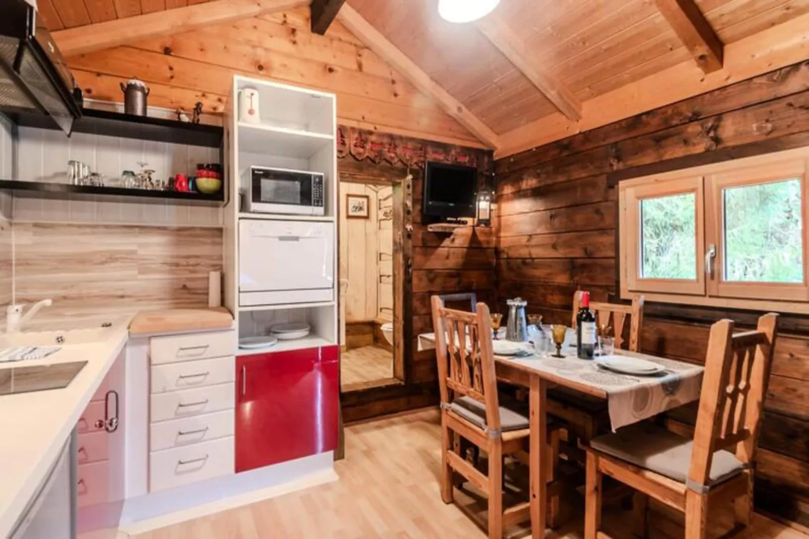 Résidence Les Balluts-Eetkamer