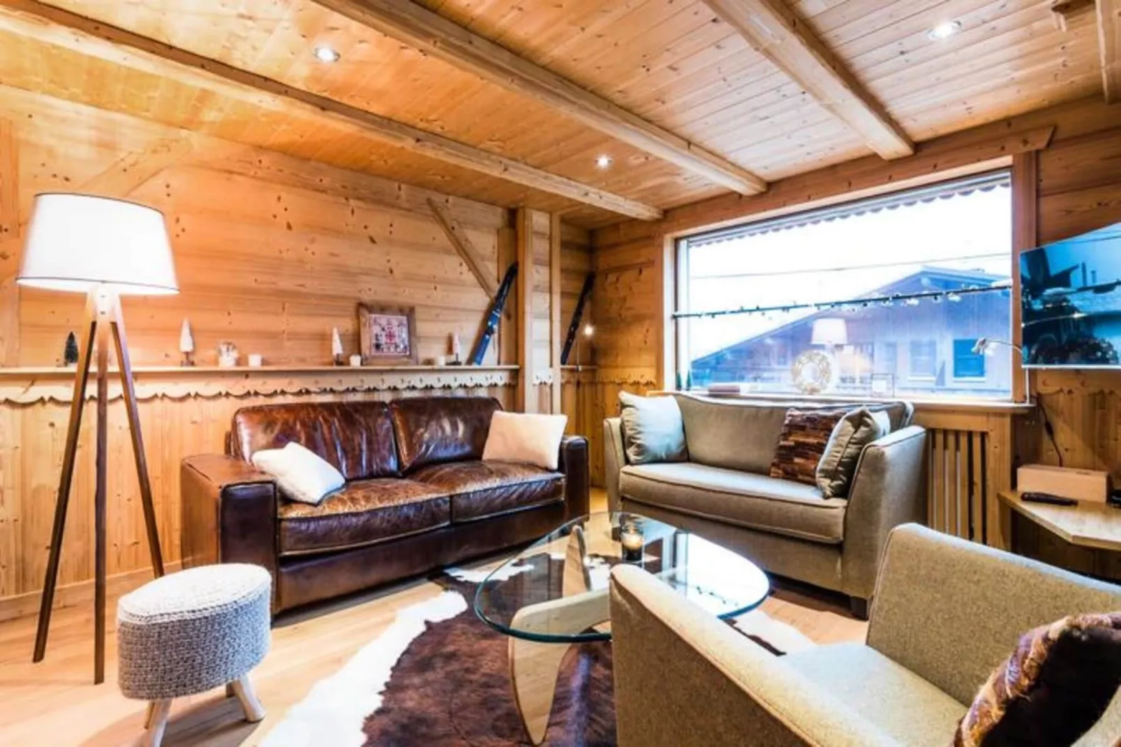 Chalet Le Blizzard-Woonkamer