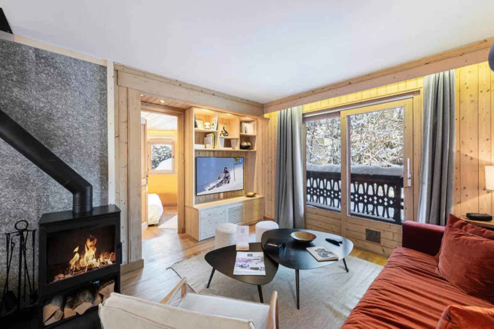 Résidence La Gelinotte-Woonkamer