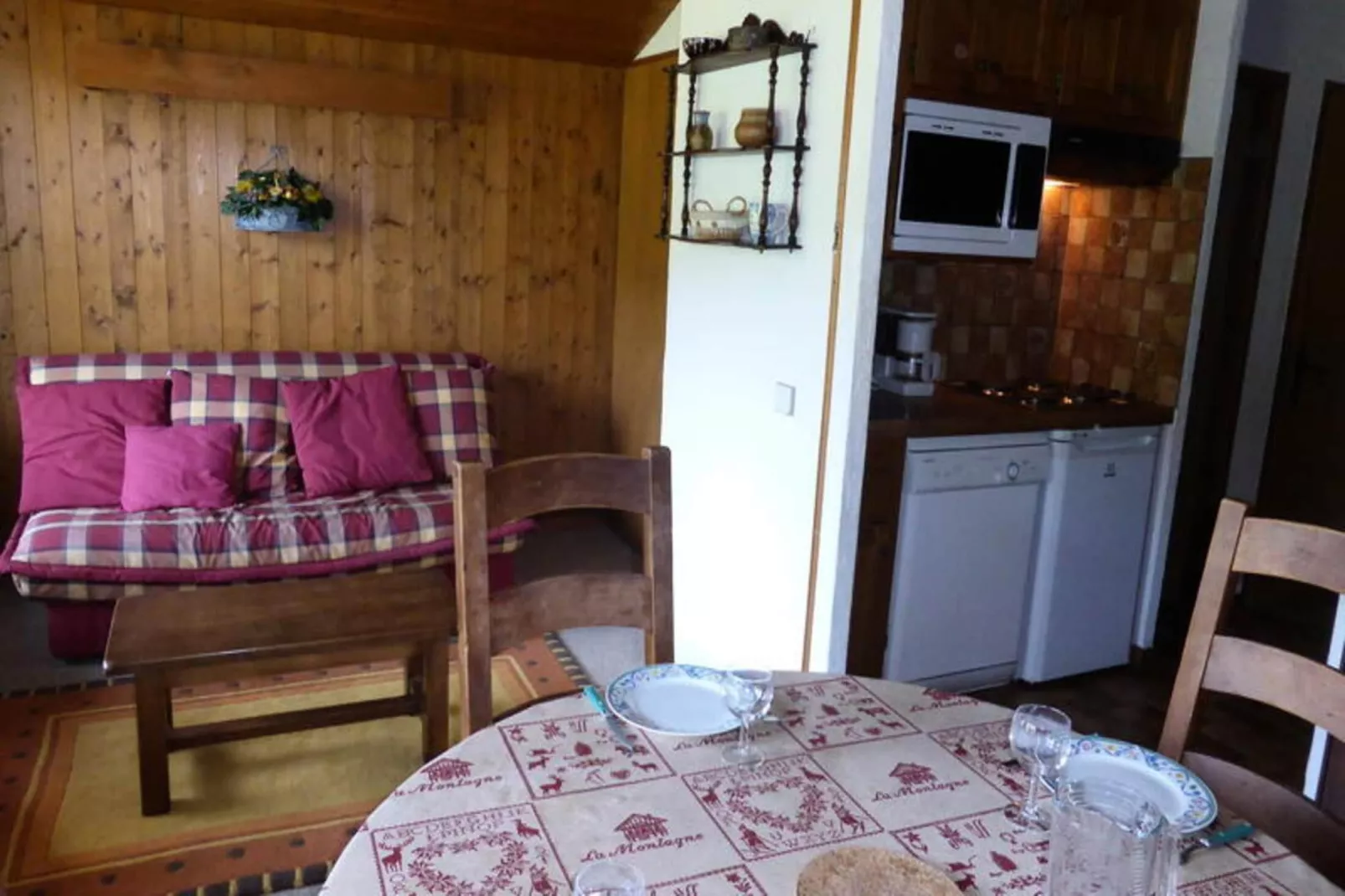 Résidence Princesse En Etraz Narcisse-Woonkamer