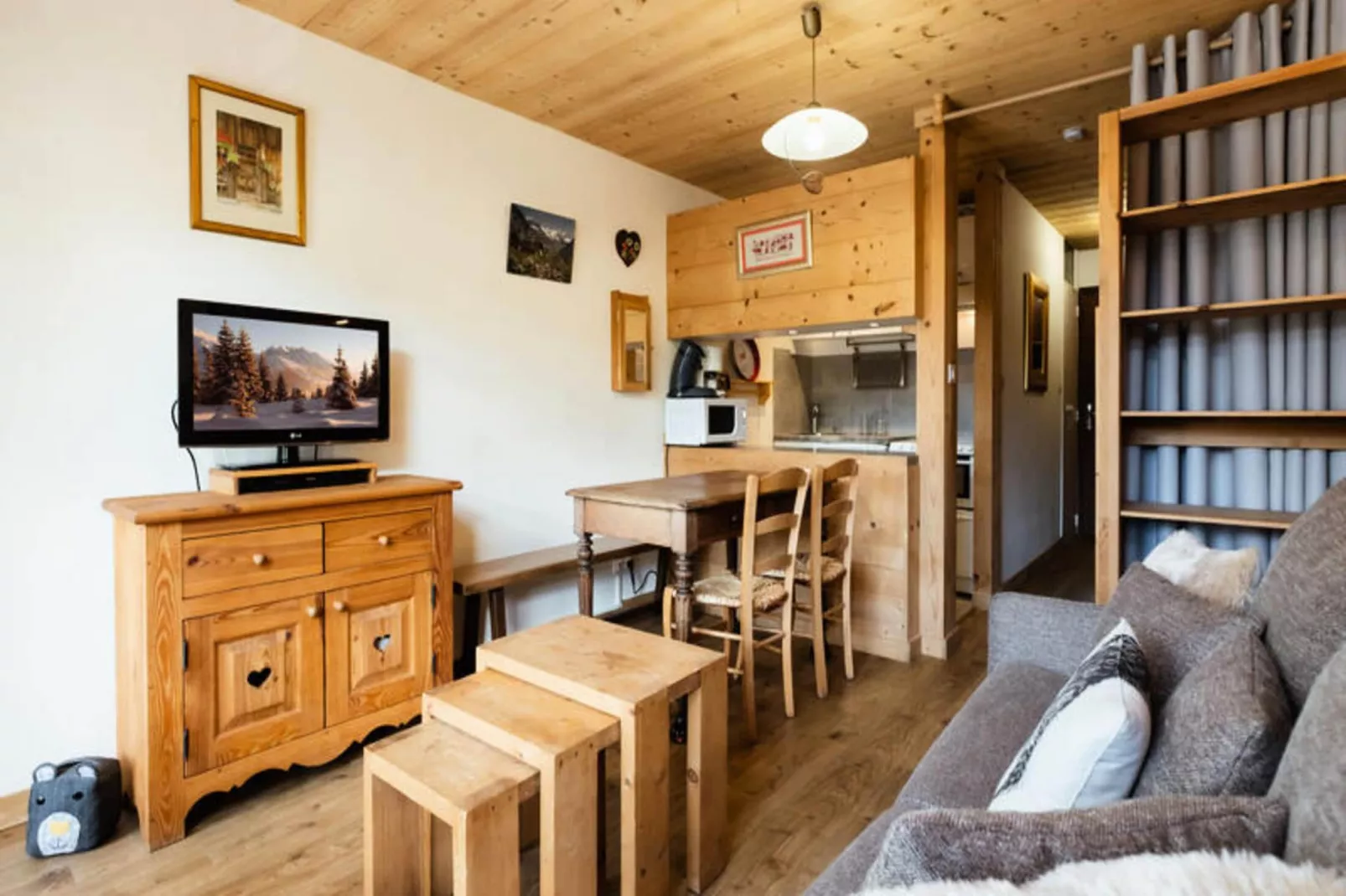 Résidence Wapiti-Woonkamer