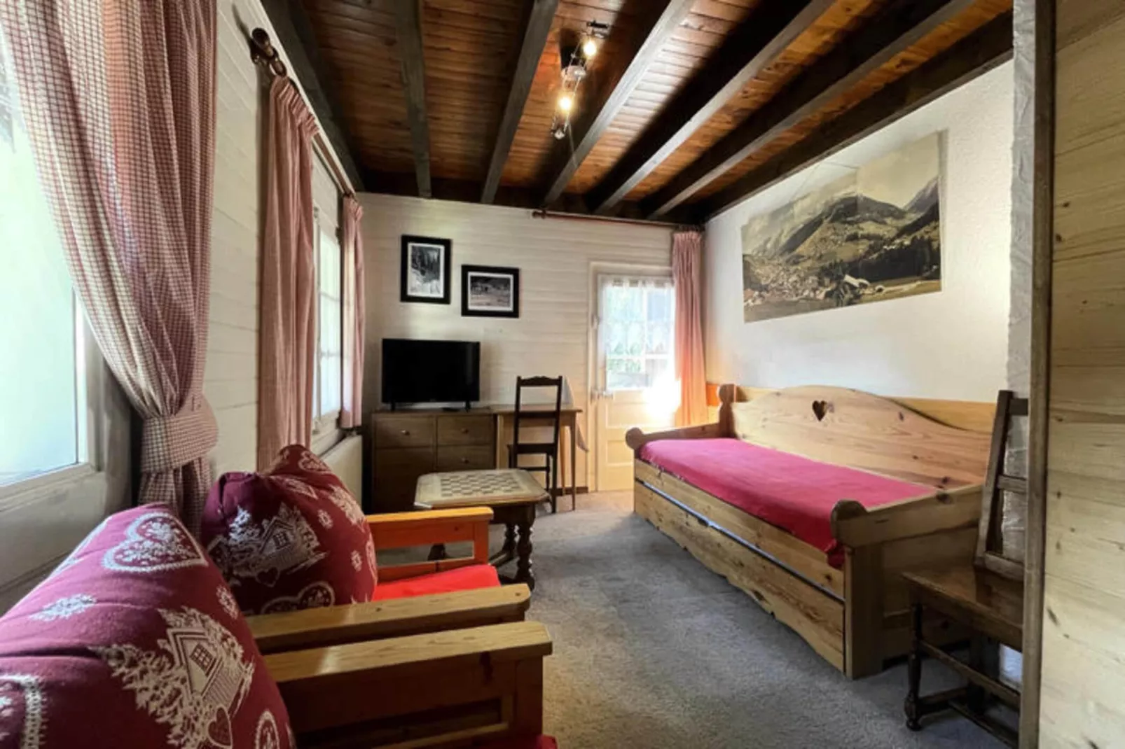 Chalets à La Clusaz-Buitenkant zomer