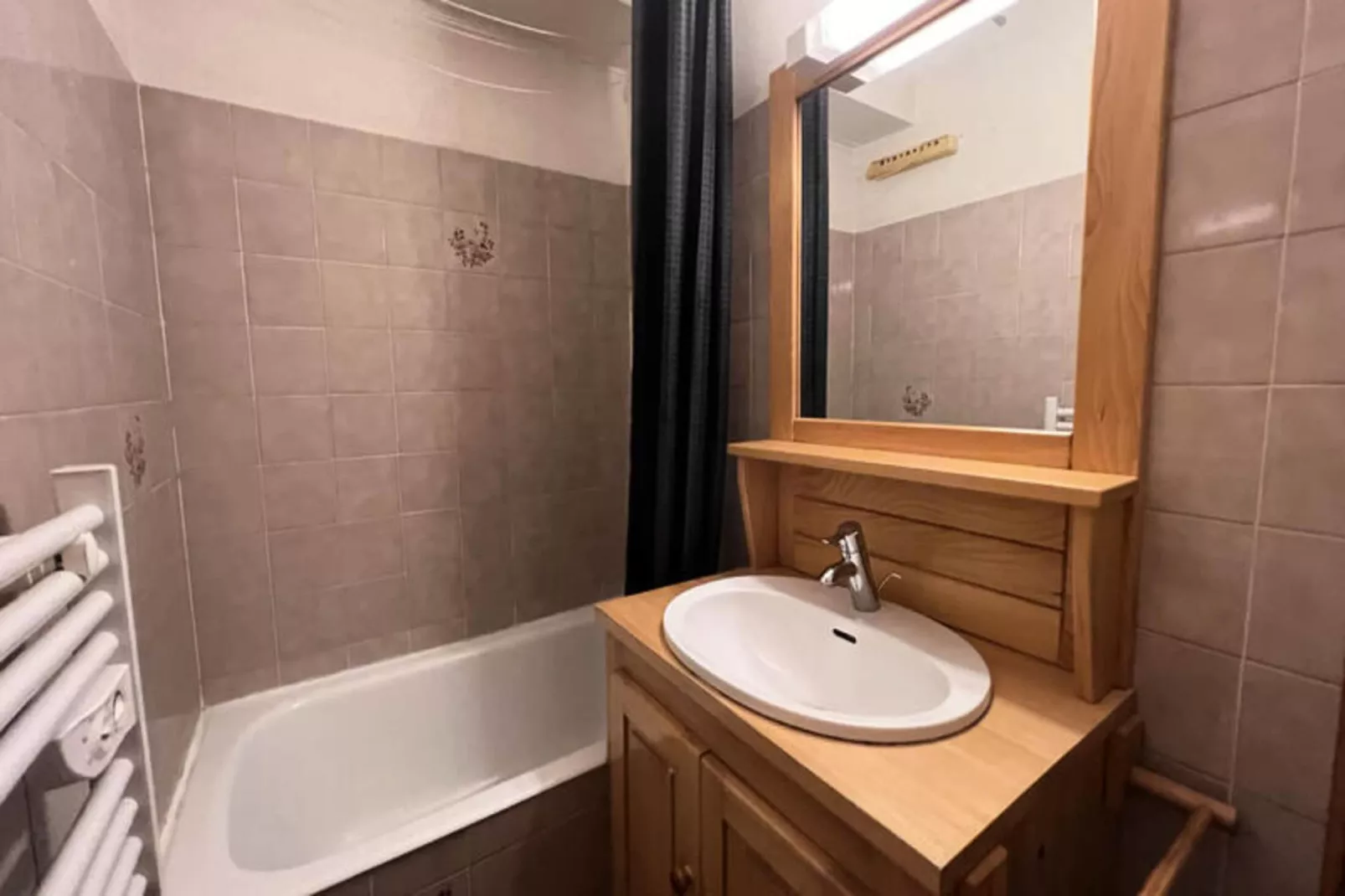 Studio à La Clusaz-Badkamer