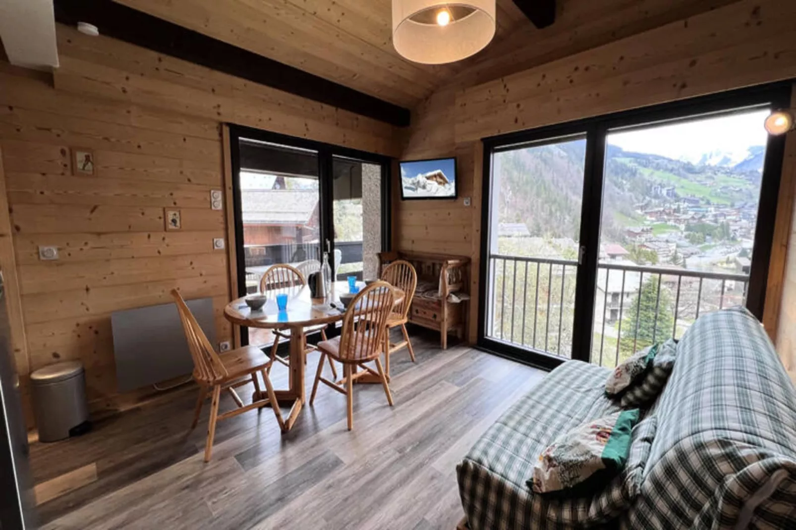 Appartements à La Clusaz-Woonkamer