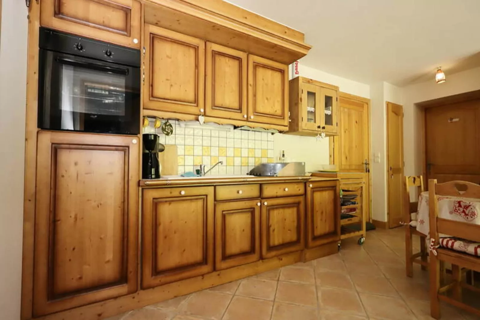 Résidence Le Hameau Des Glaciers-Keuken