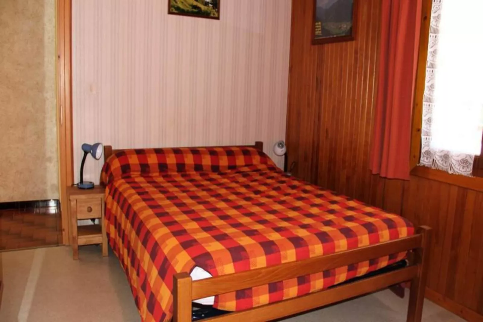 Appartement 7 pers. dans chalet classé 2*-Slaapkamer