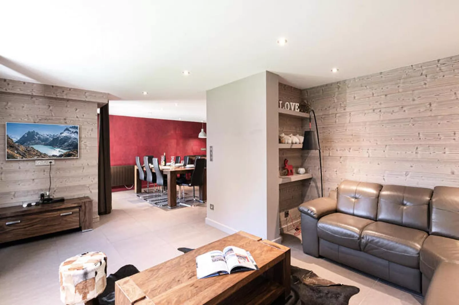 Résidence Espace Montagne-Woonkamer