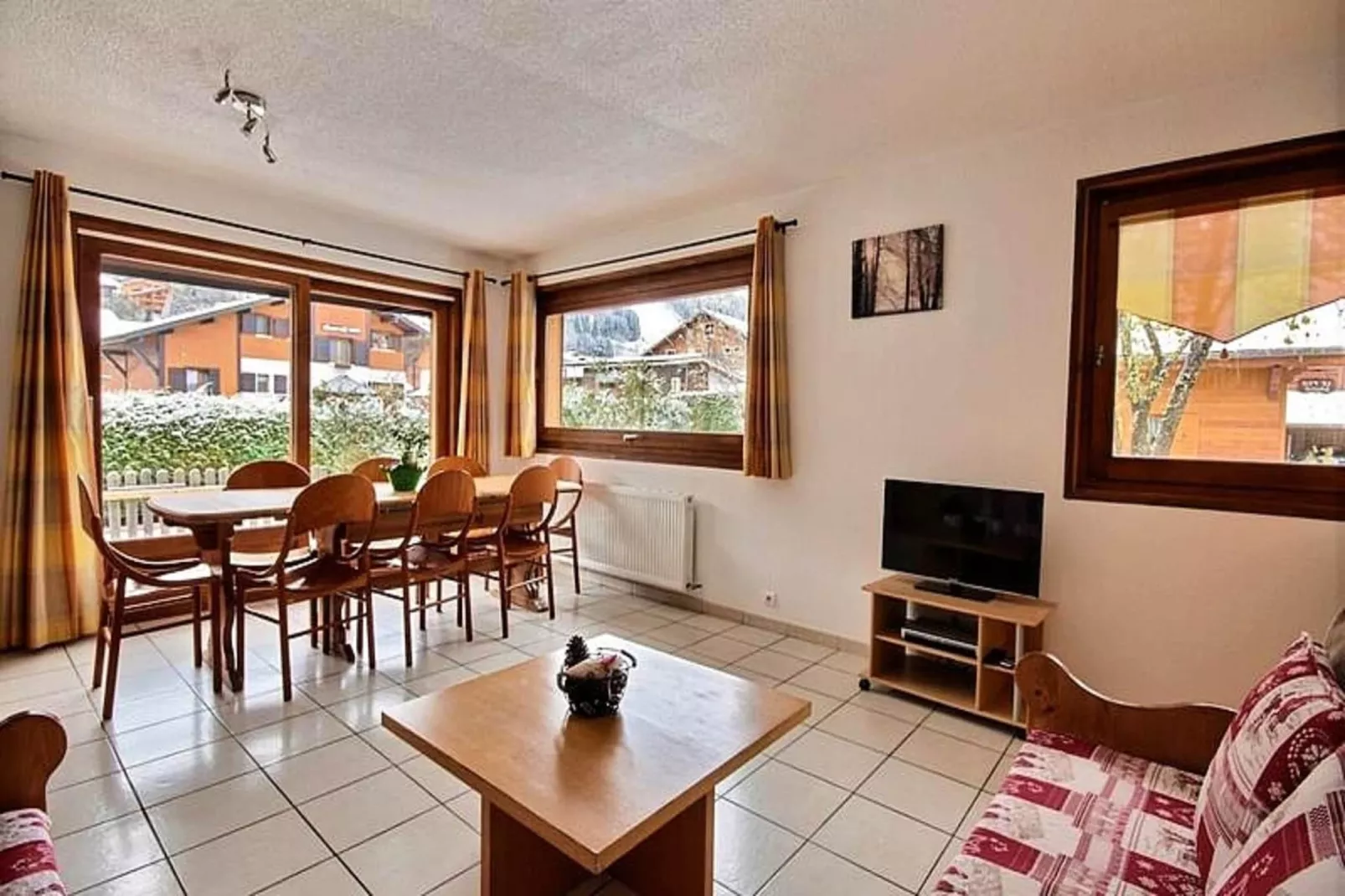 Appartements à Morzine-Woonkamer