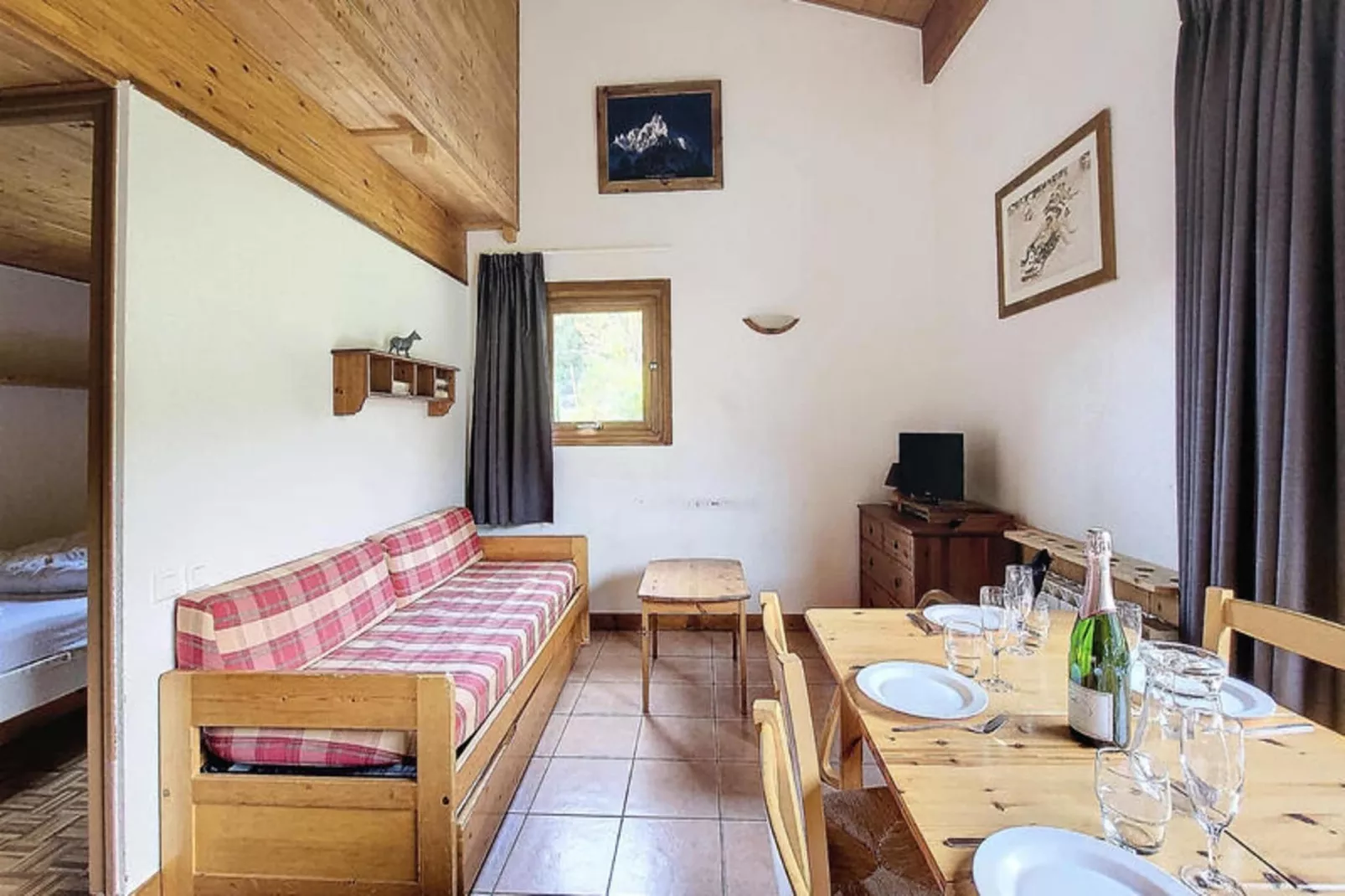 Appartements à Morzine-Woonkamer