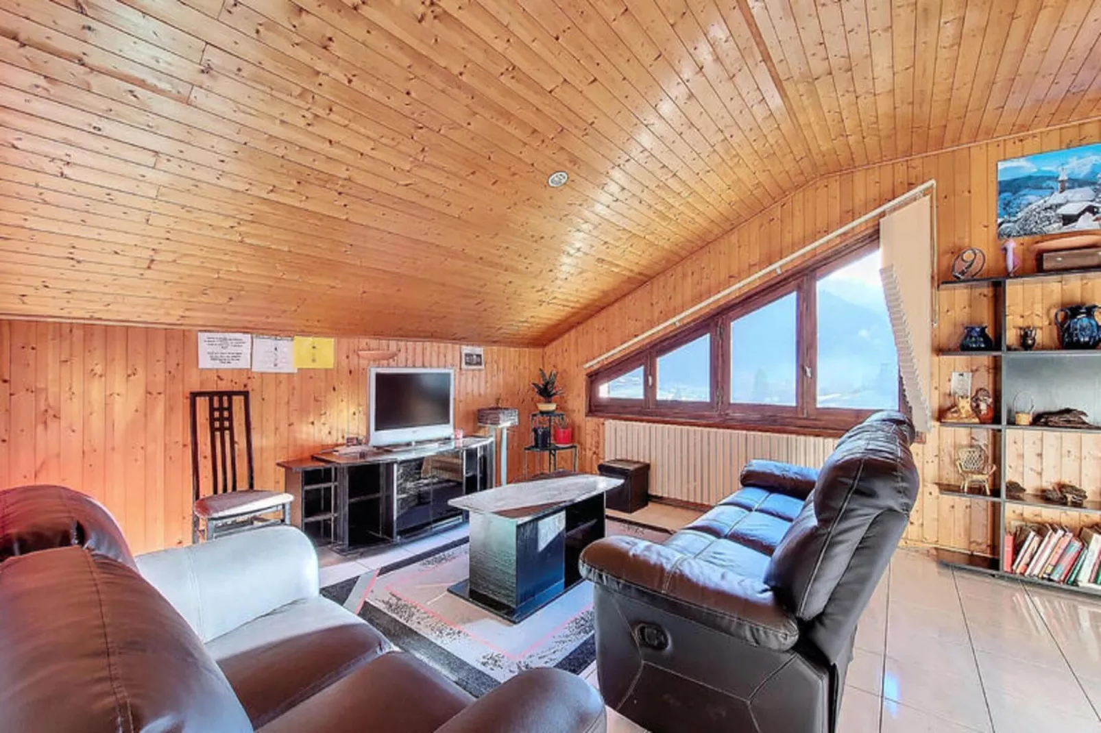 Appartements à Saint Jean d'Aulps-Woonkamer