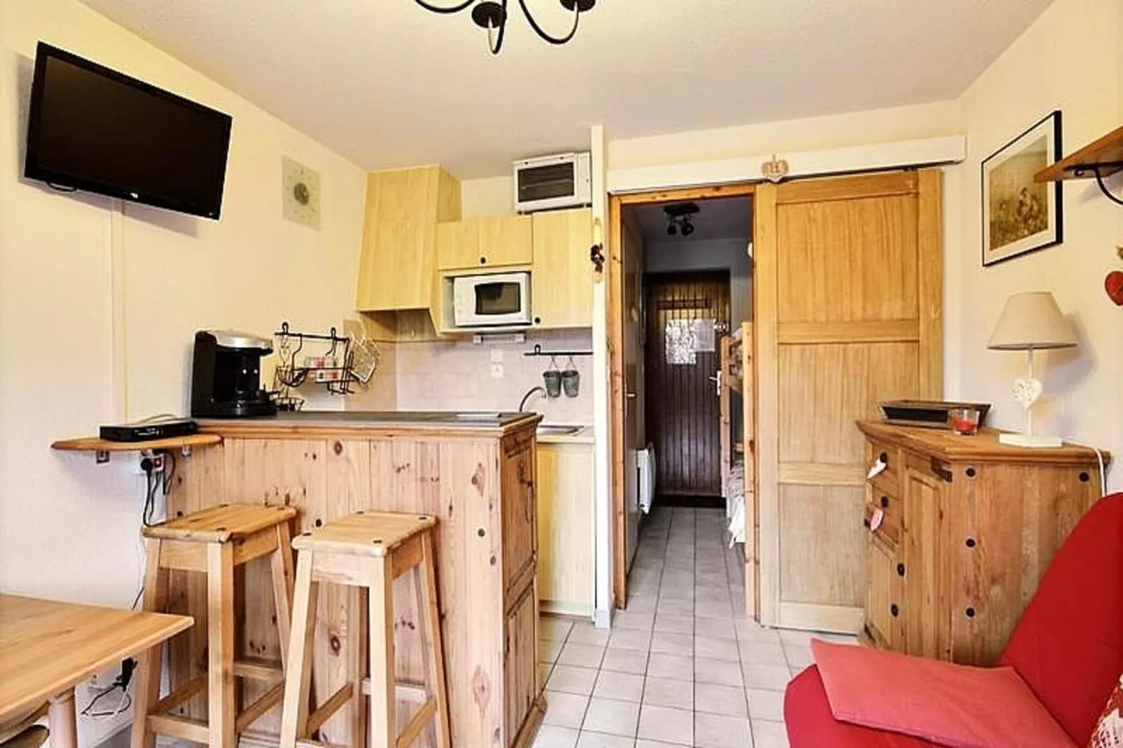 Studio à Saint Jean d'Aulps-Keuken