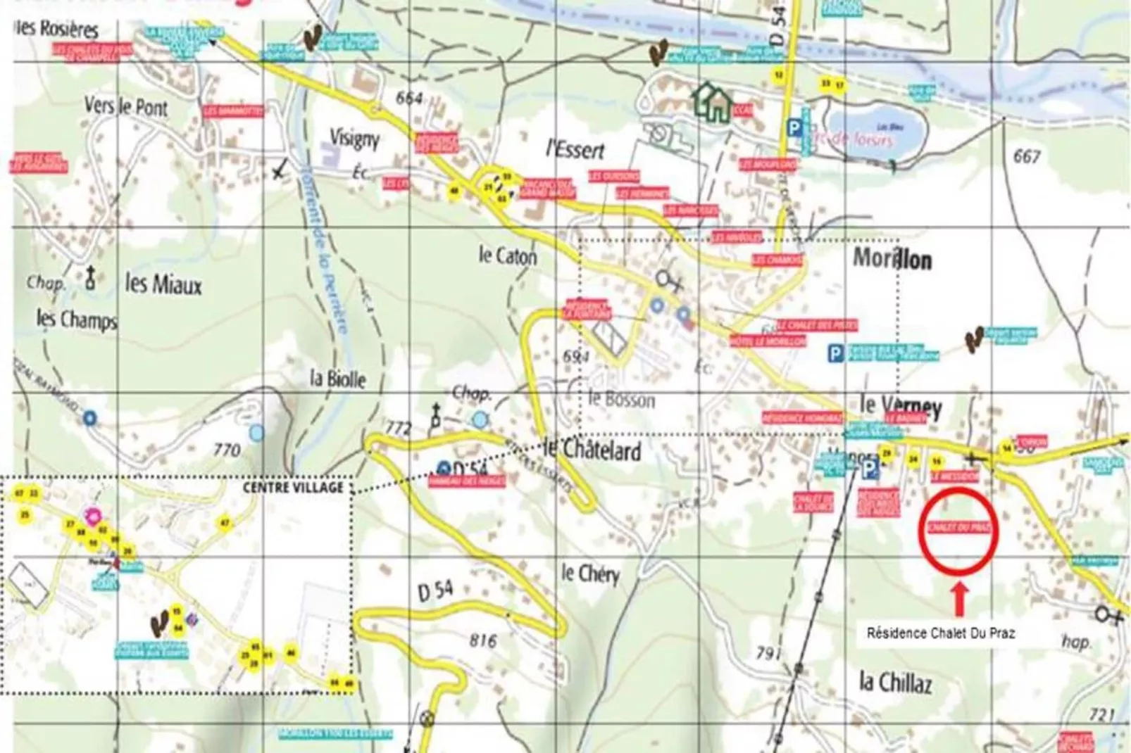 Chalet Du Praz Bat A1-Buitenkant zomer
