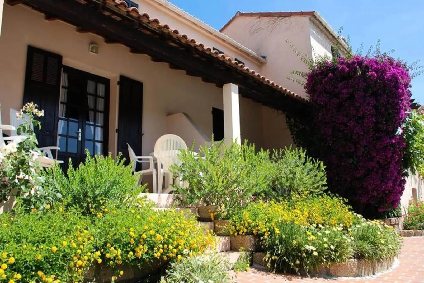 Résidence Marie Diane-Tuinen zomer