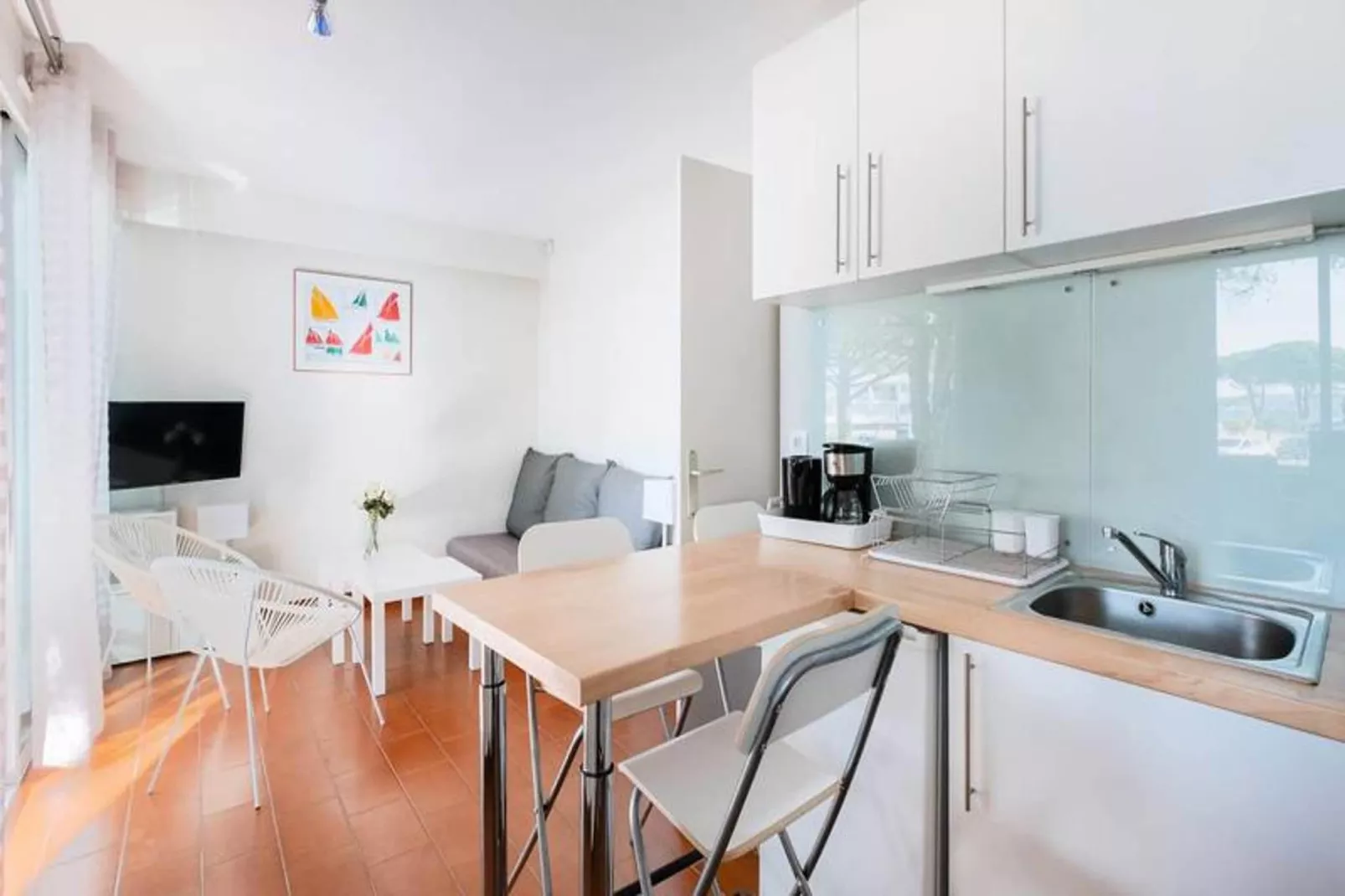 Résidence "le Grand Large"-Eetkamer