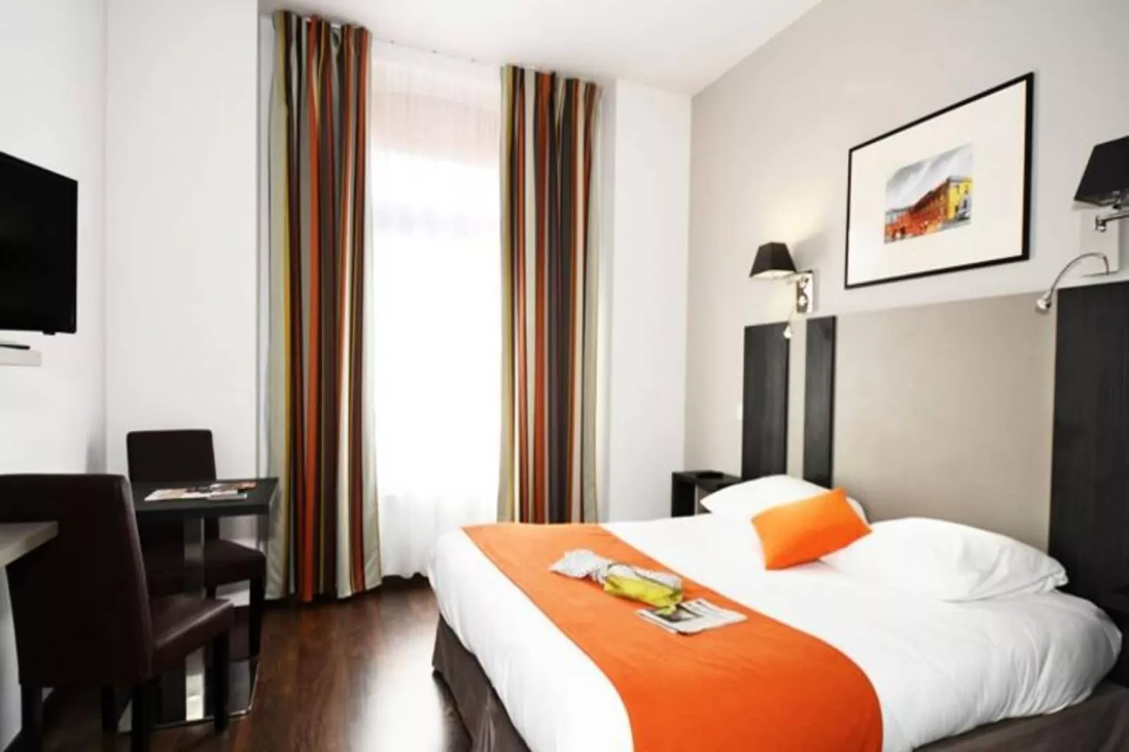 Appart'hôtel Odalys Colombélie-Slaapkamer