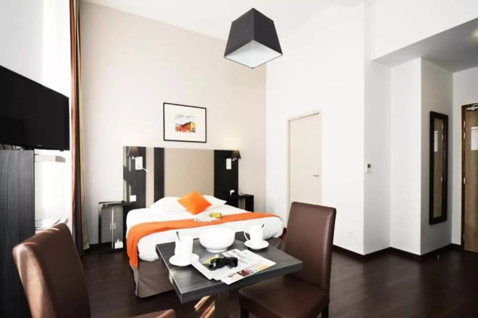 Appart'hôtel Odalys Colombélie-Eetkamer