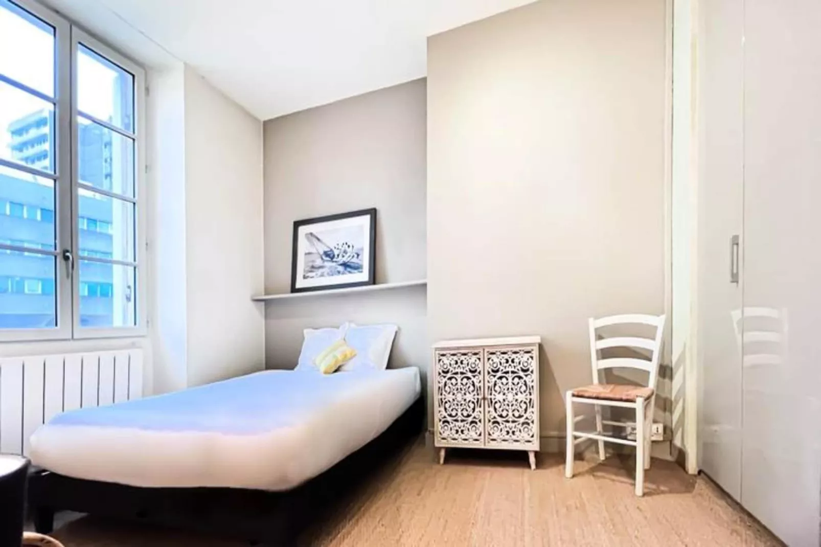 Charmant Appartement Pour 4 Dans Le Centre Ville De Bordeaux-Slaapkamer