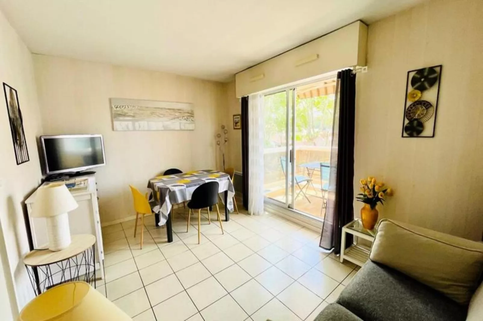 Résidence Athéna-Woonkamer