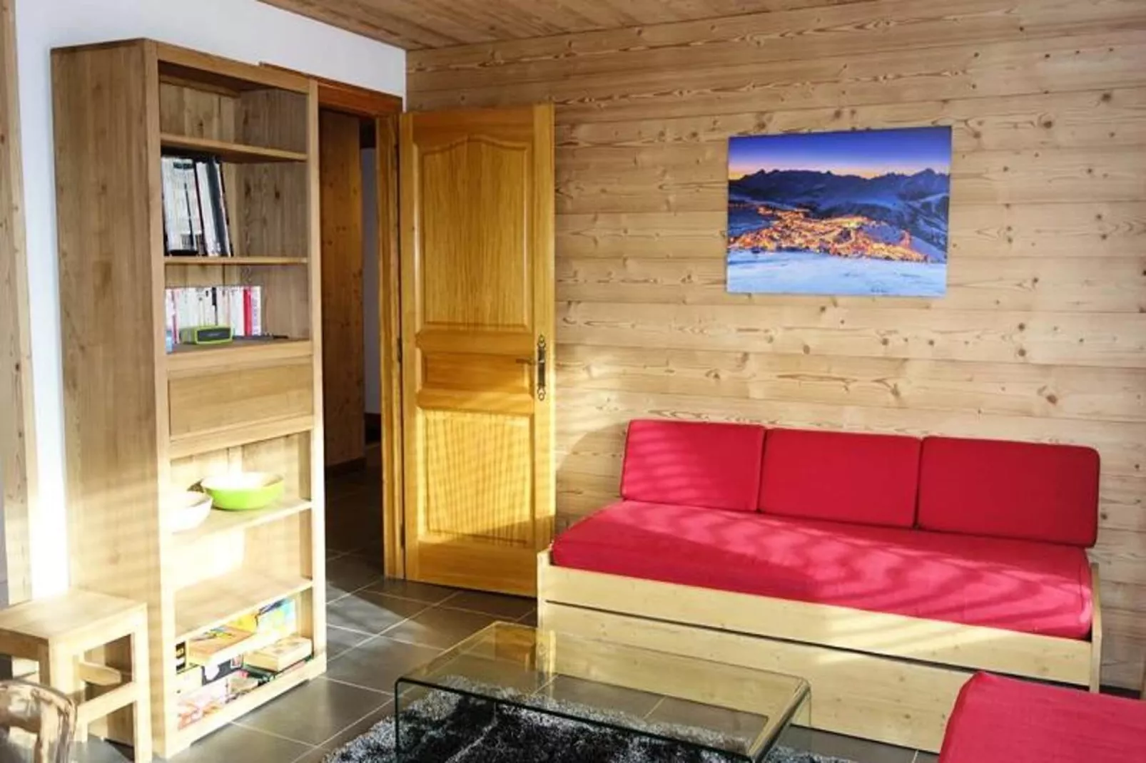 Résidence Res.de L'alpe - Woonkamer