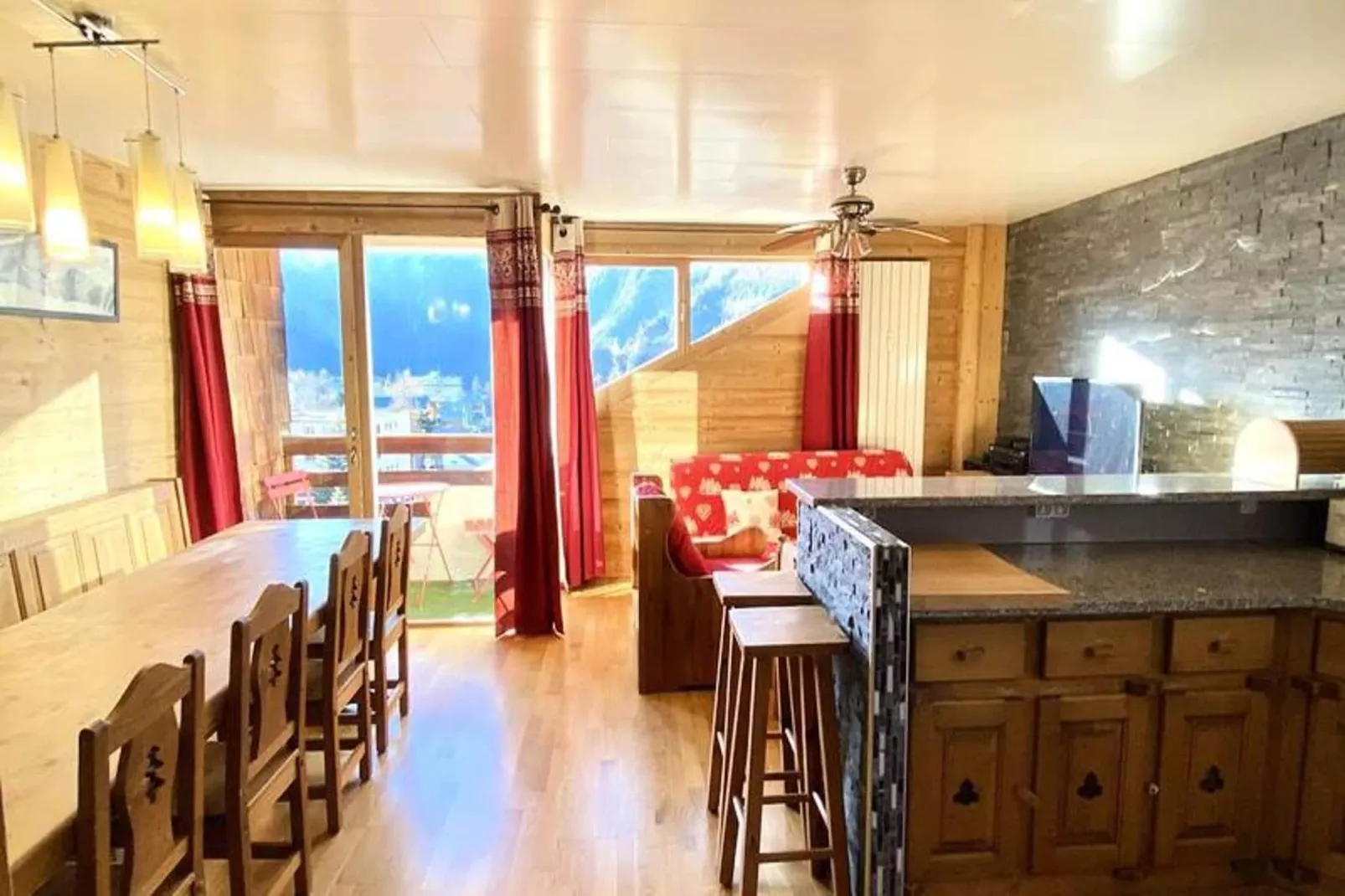 Résidence Les Bleuets-Woonkamer