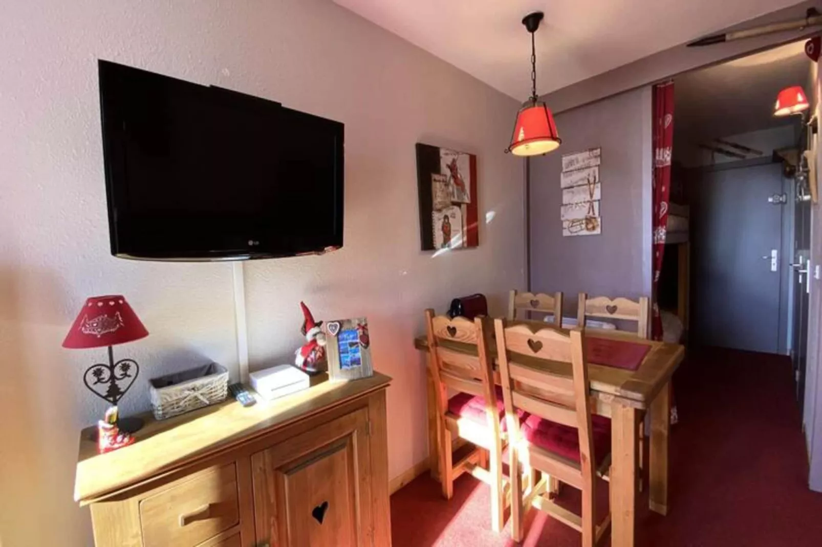 Résidence Galibier Iii-Eetkamer