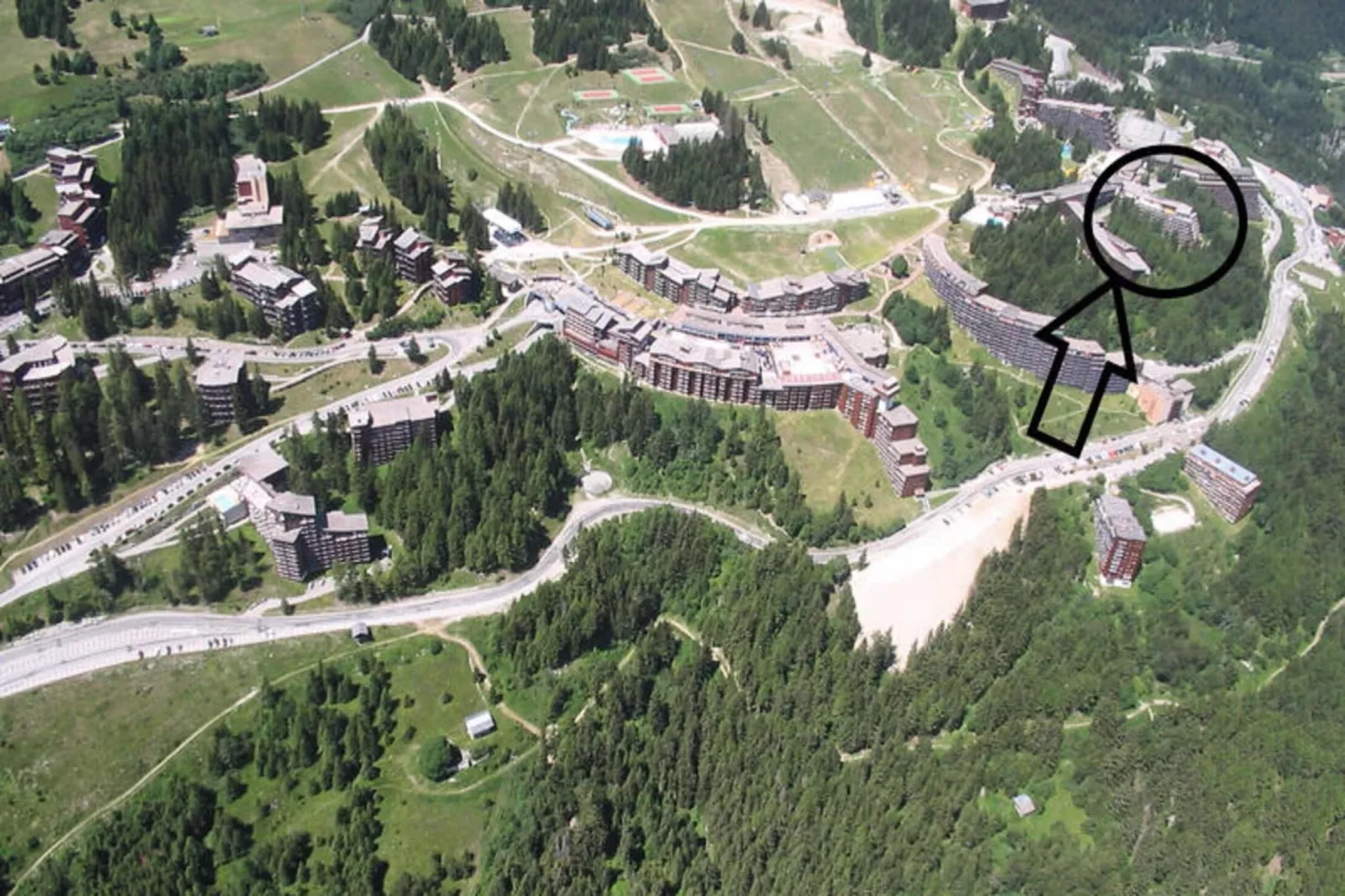 Résidence Villa La Ferme-Buitenkant zomer