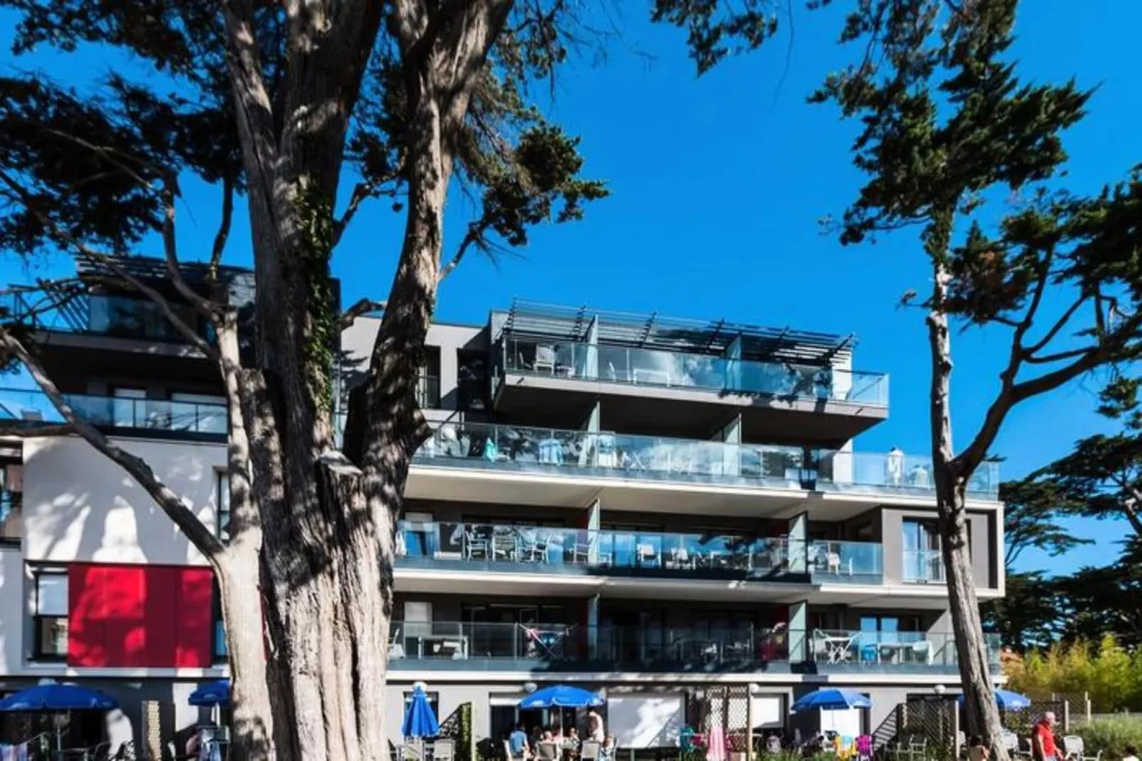 Résidence Prestige Odalys de la Plage-Buitenkant zomer