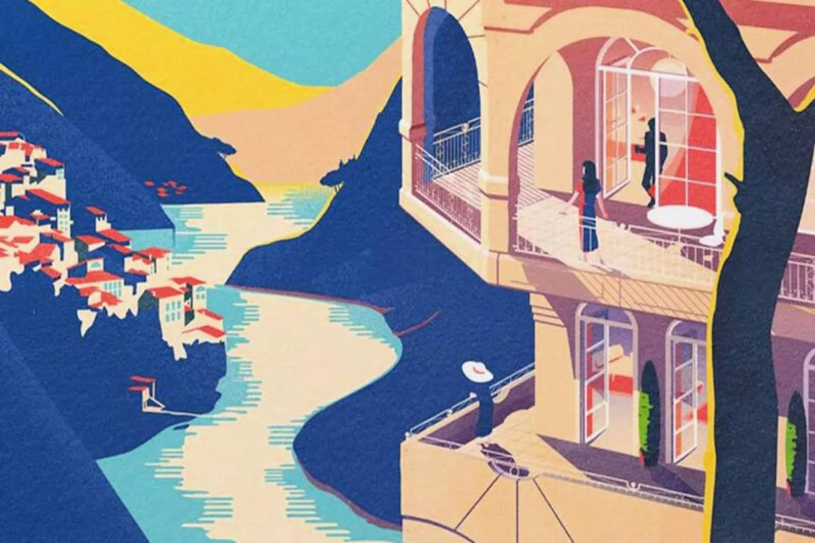 Résidence Maryland. Vue Mer Port Haliguen Plage Du Porigo-Woonkamer