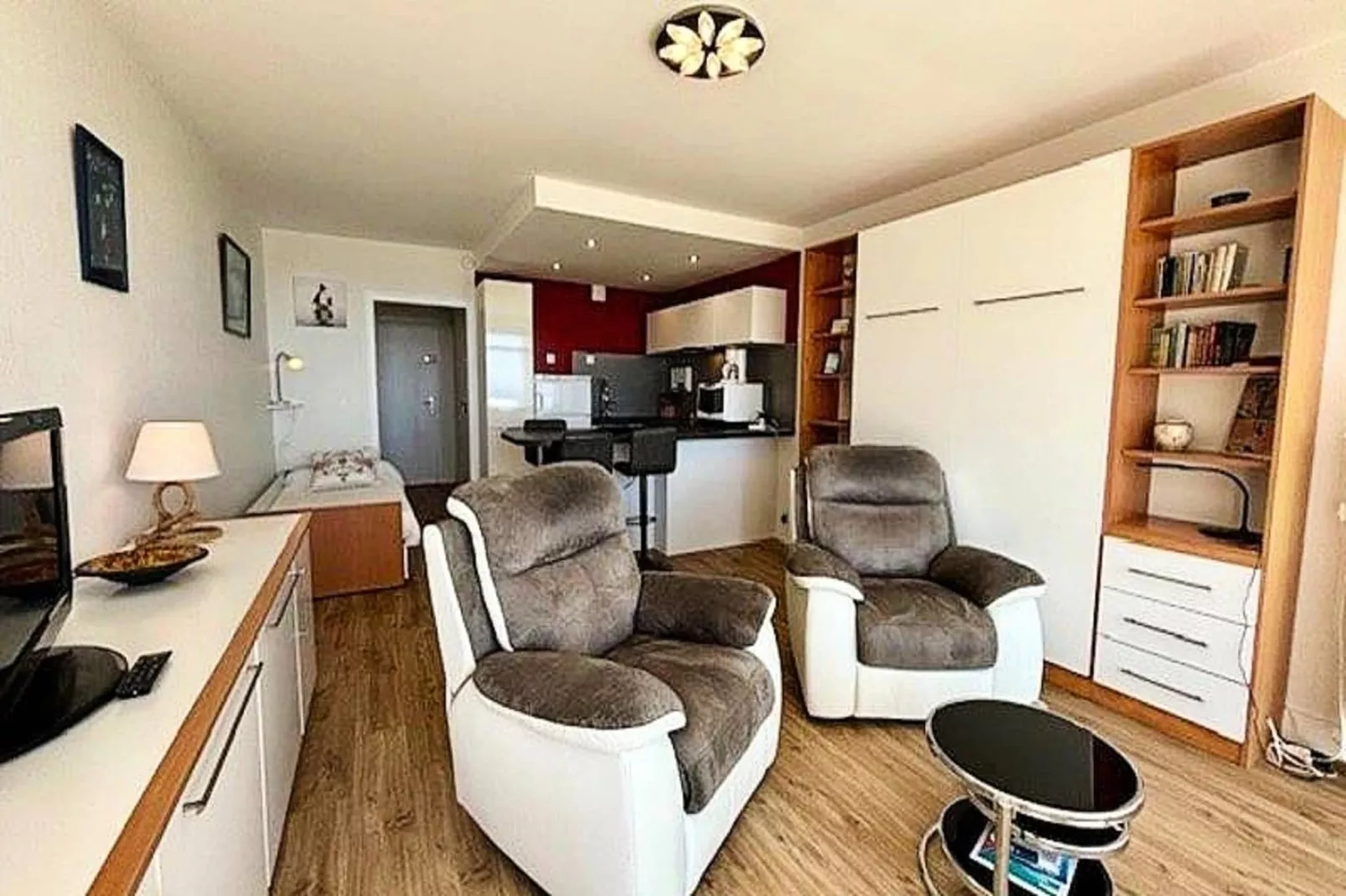 Résidence Les 3 Iles-Woonkamer