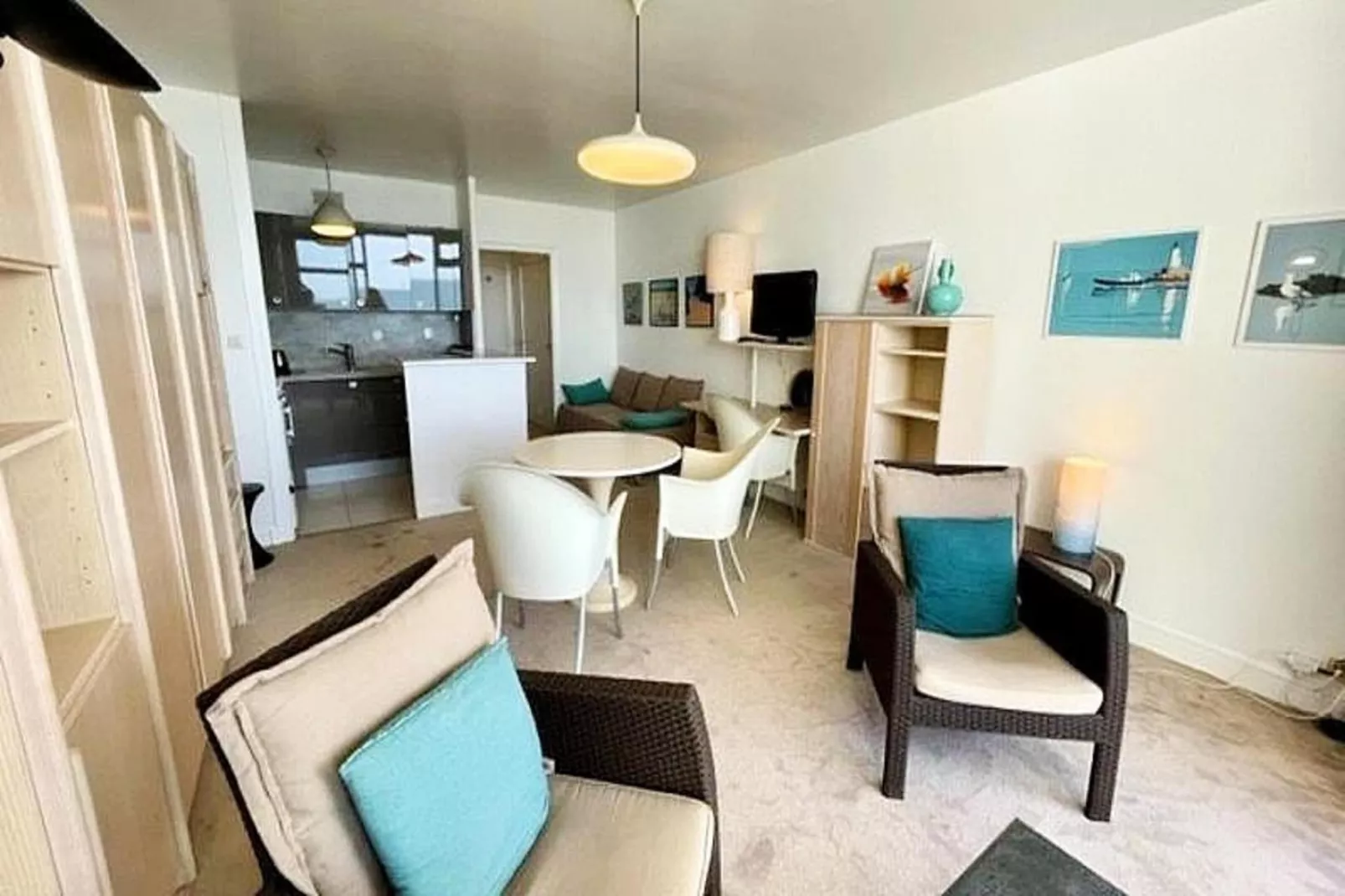 Résidence Les 3 Iles-Woonkamer