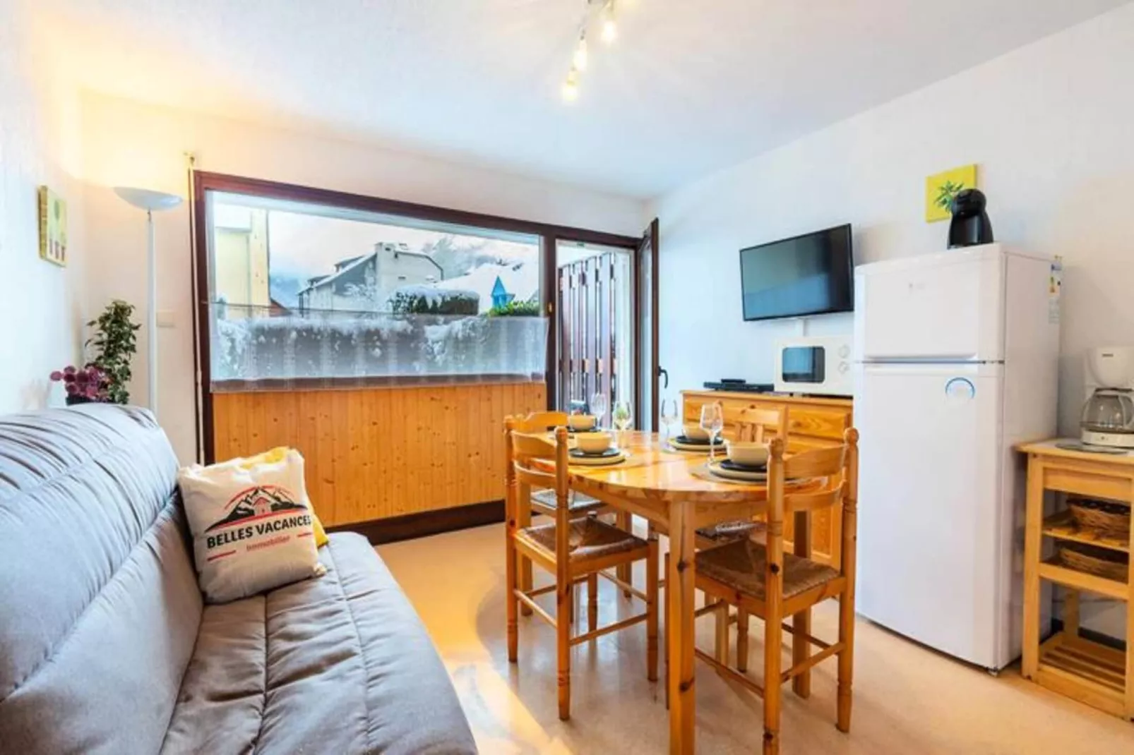 Résidence Portes Du Soleil B-Eetkamer