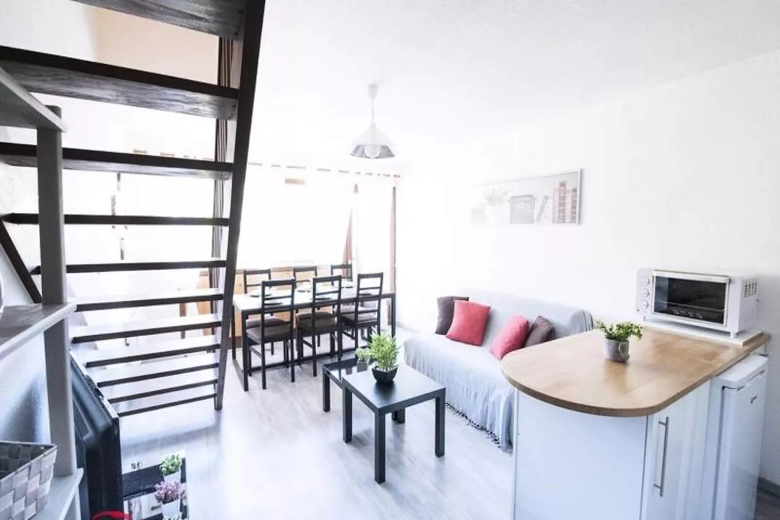 Résidence Sapins 2-Woonkamer