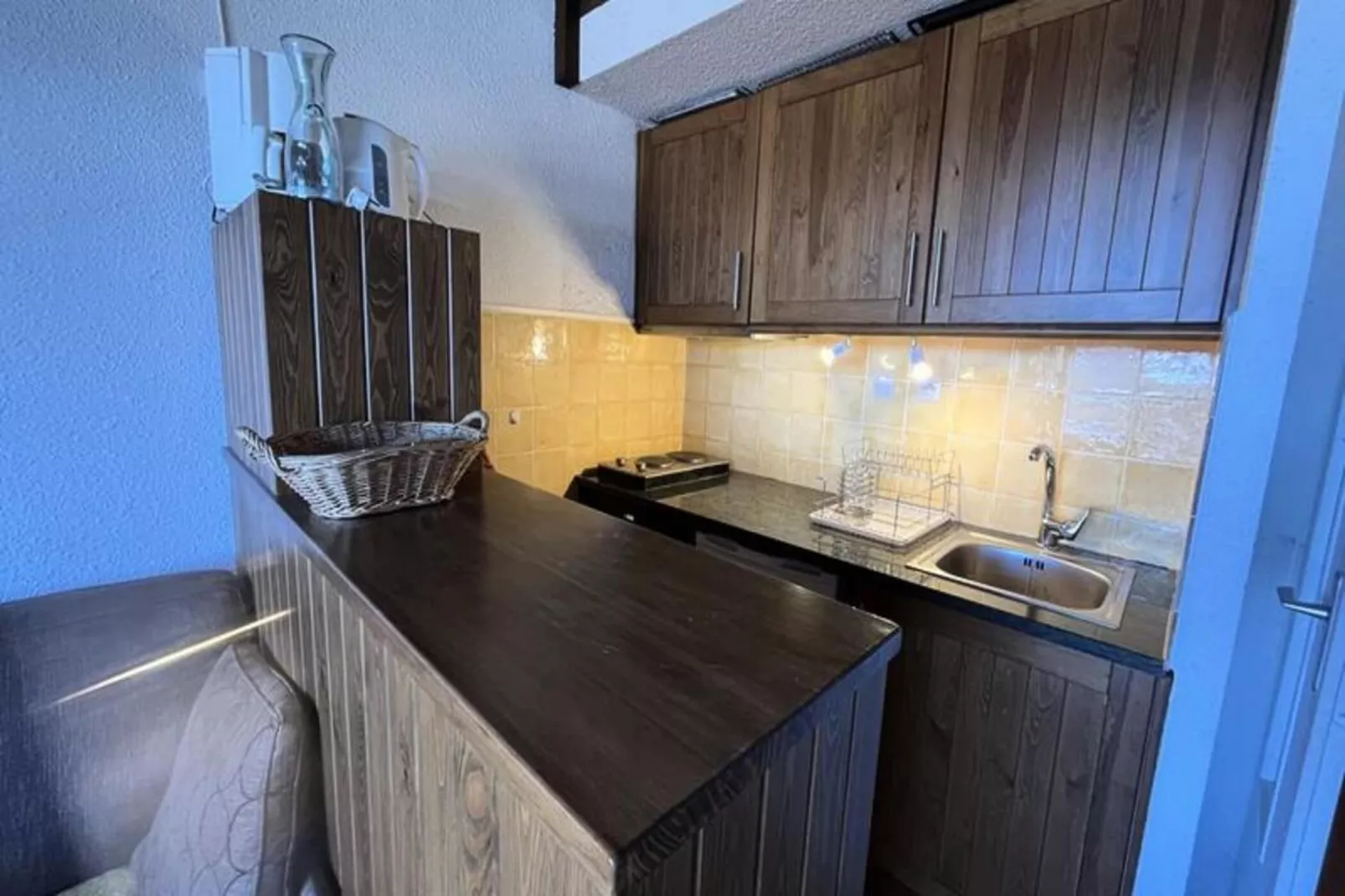 Résidence Le Soleil Blanc-Keuken