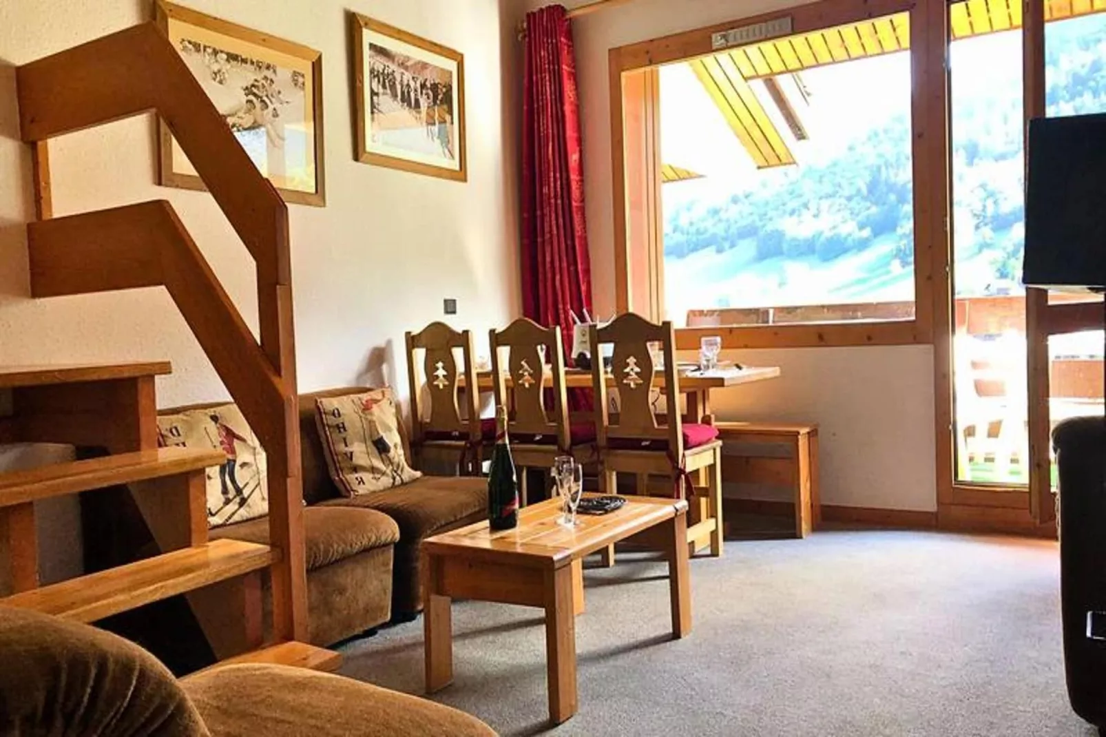 Résidence Cotes-Woonkamer