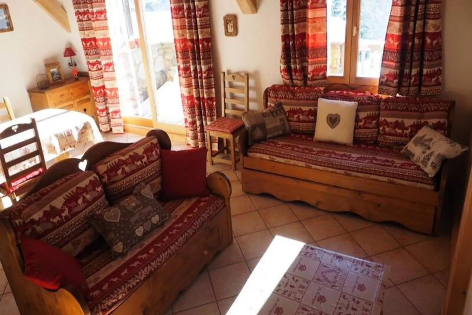 Résidence Le Creve Tete-Woonkamer