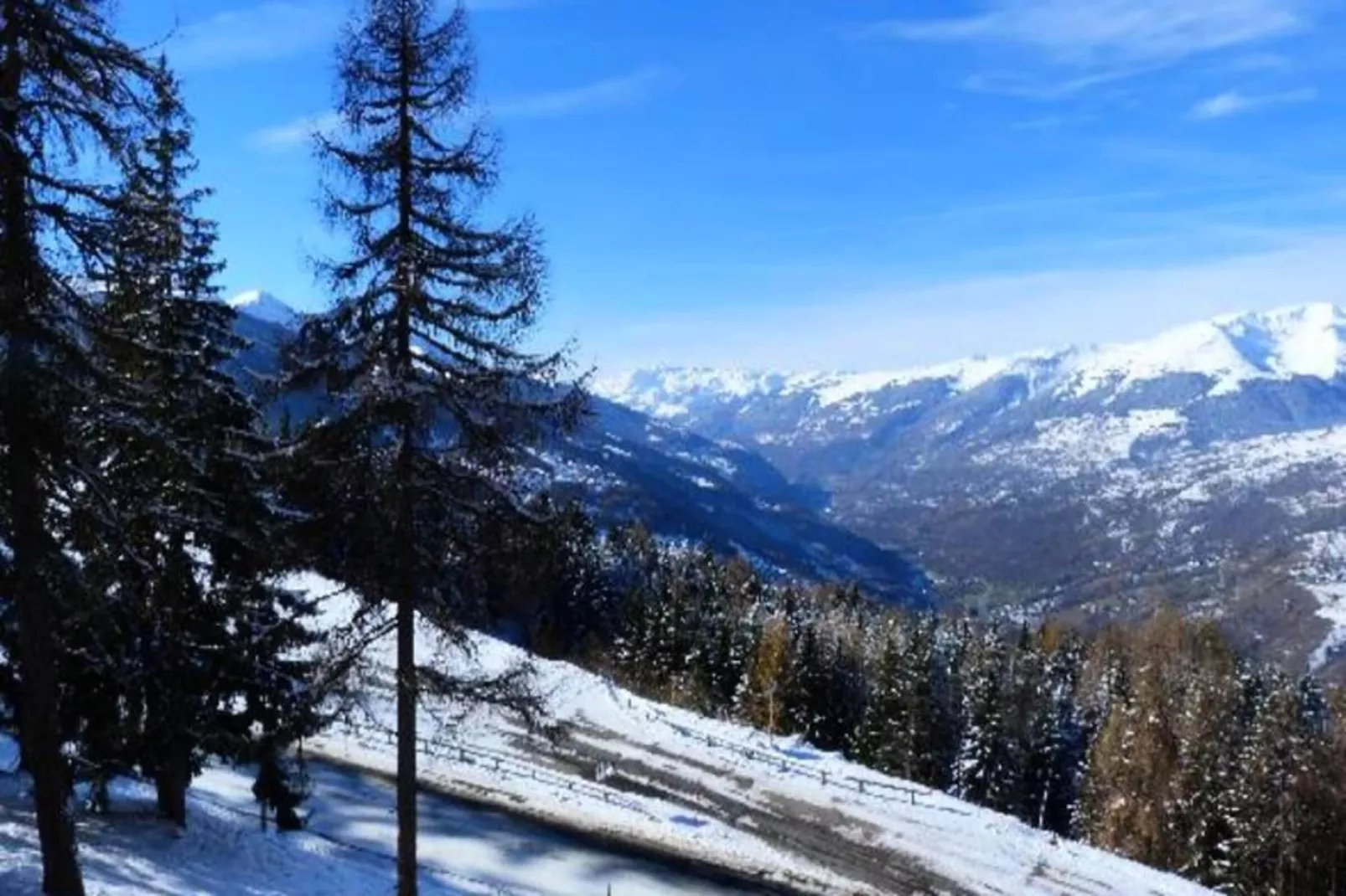 Résidence Ruitor Arc 1800 - Uitzicht winter