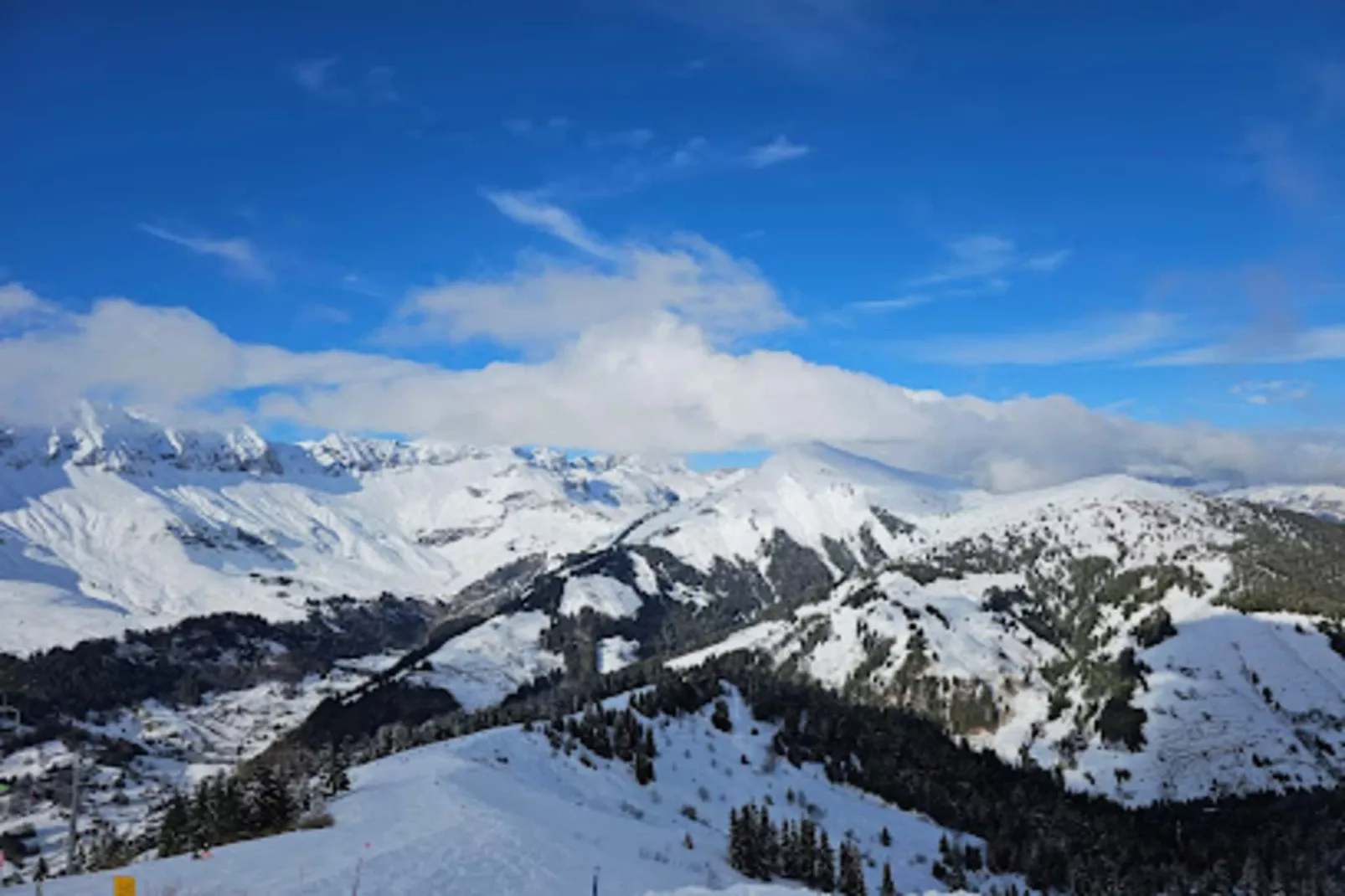 Résidence Edelweiss-Gebied winter 1km