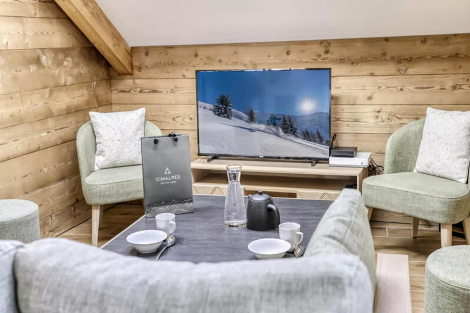 Résidence Gallery Mont Blanc-Slaapkamer