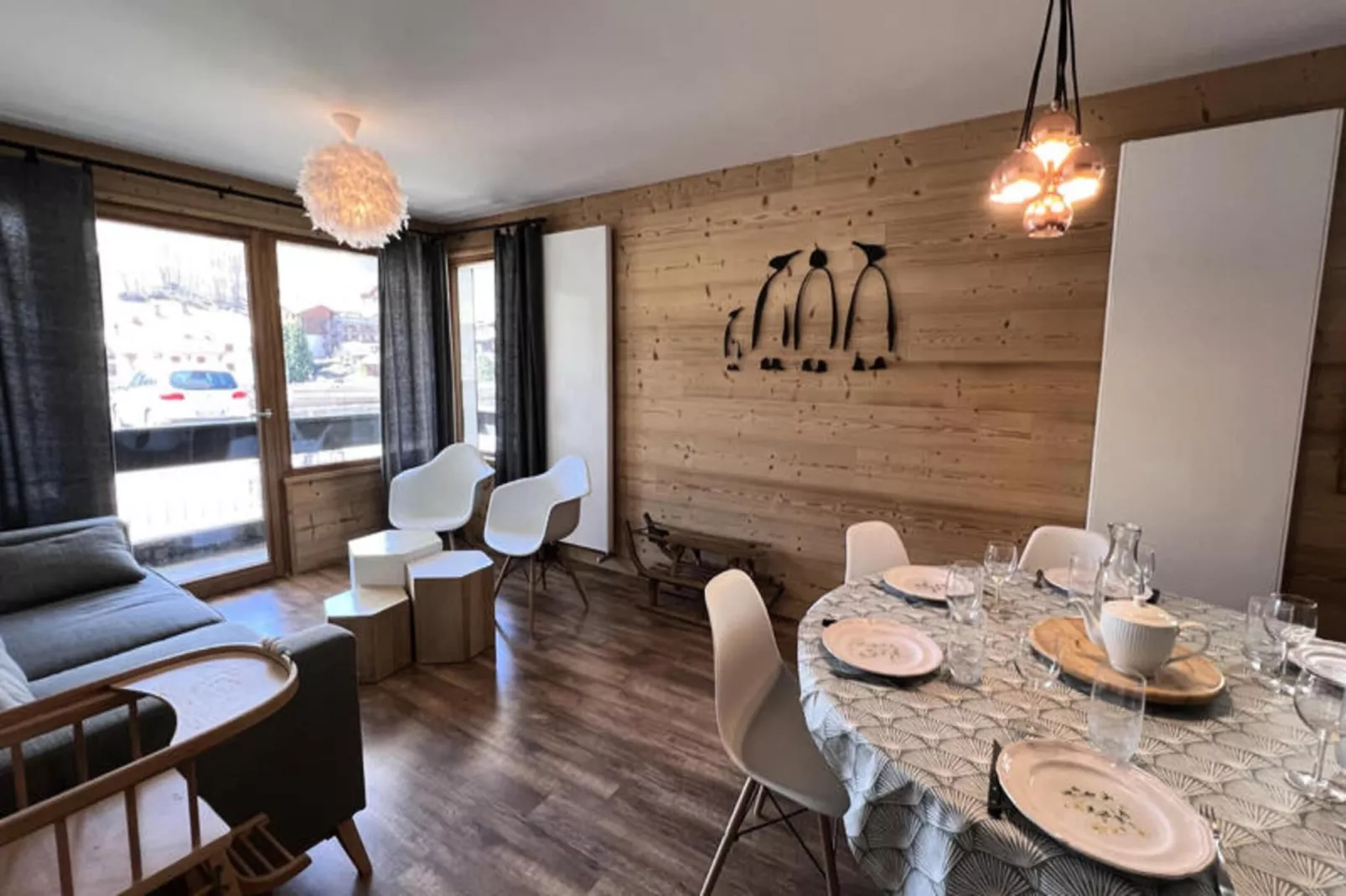 Appartements à La Clusaz-Buitenkant zomer