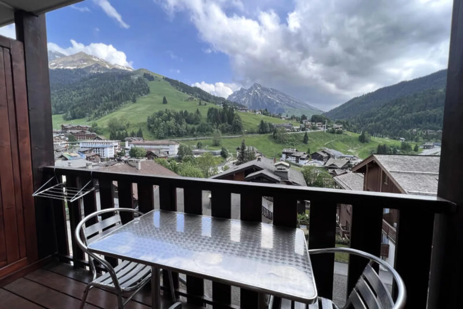 Studio à La Clusaz-Terrasbalkon