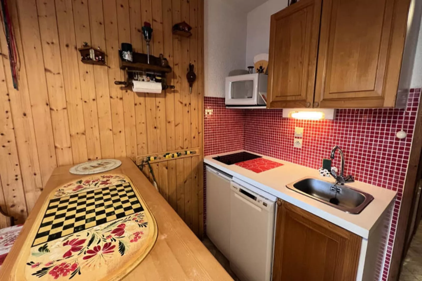 Studio à La Clusaz-Keuken