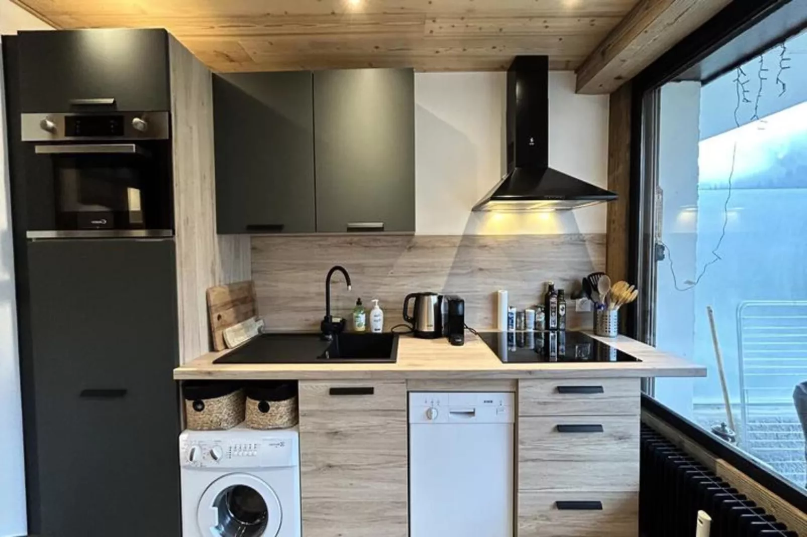 Résidence La Pointe Des Verres-Keuken